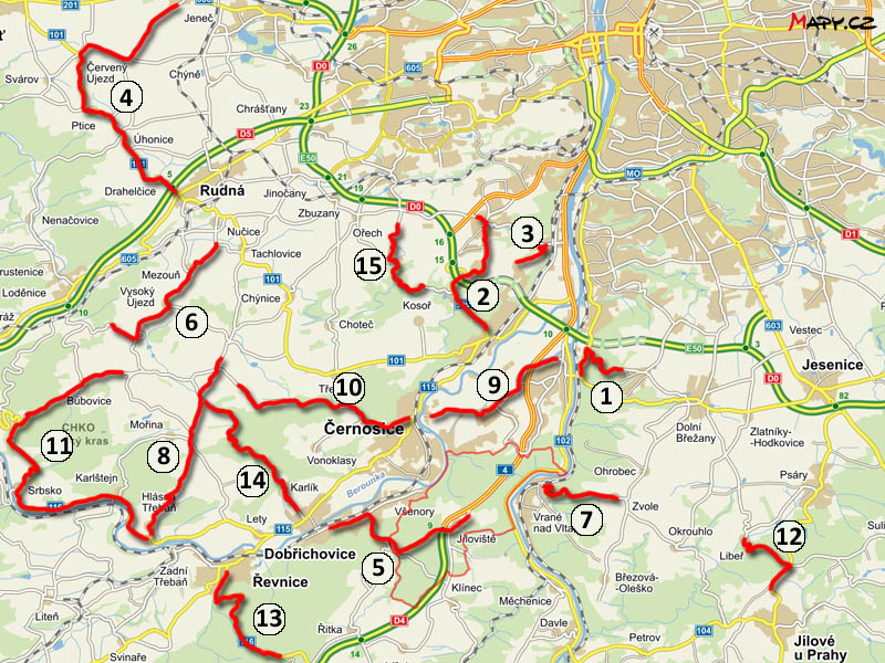 mapa TT2016