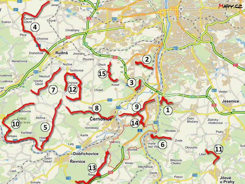 mapa TT2017