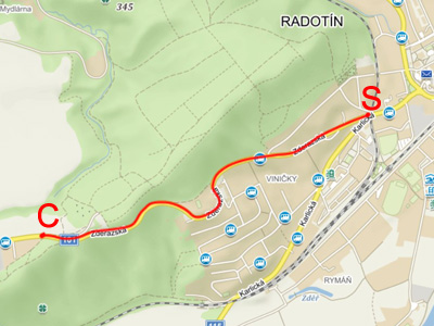 Detailn mapa - klikni zde