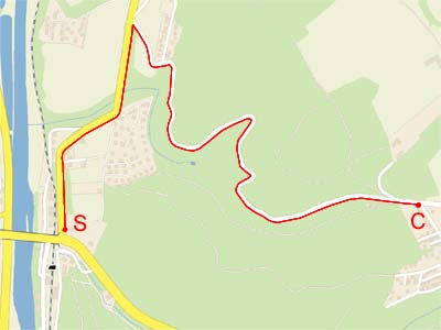 Detailn� mapa - klikni zde