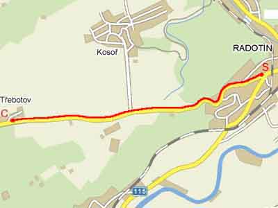 Detailn� mapa - klikni zde