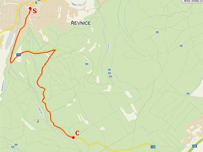 Detailn� mapa - klikni zde