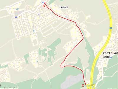 Detailn� mapa - klikni zde