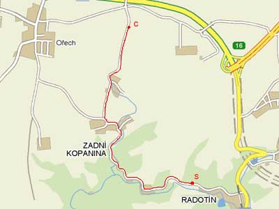 Detailn� mapa - klikni zde